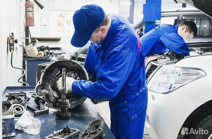 Ремонт АКПП CVT Jatco JF015E Nissan Tiida C13