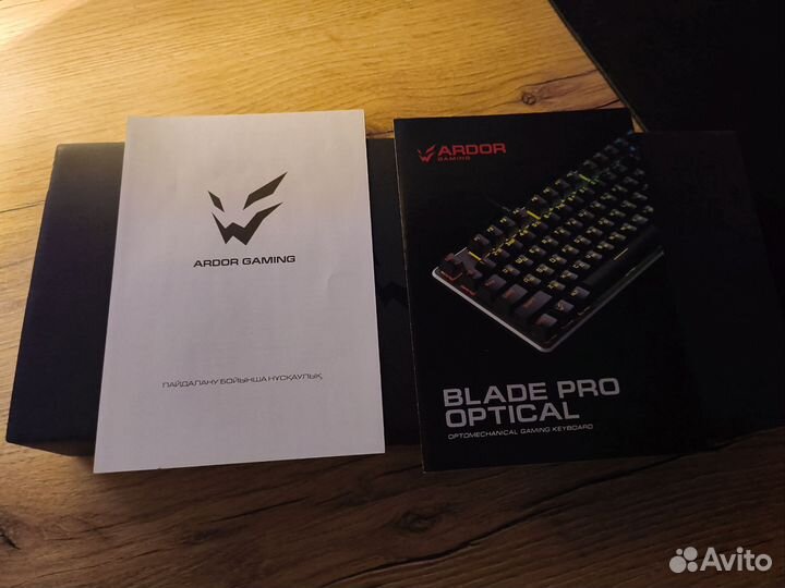 Клавиатура ardor gaming Blade PRO Optical