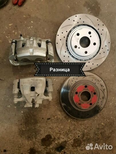 Суппорта от Highlander на Camry V40-70