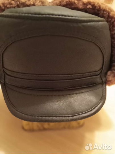 Шапка ушанка мужская