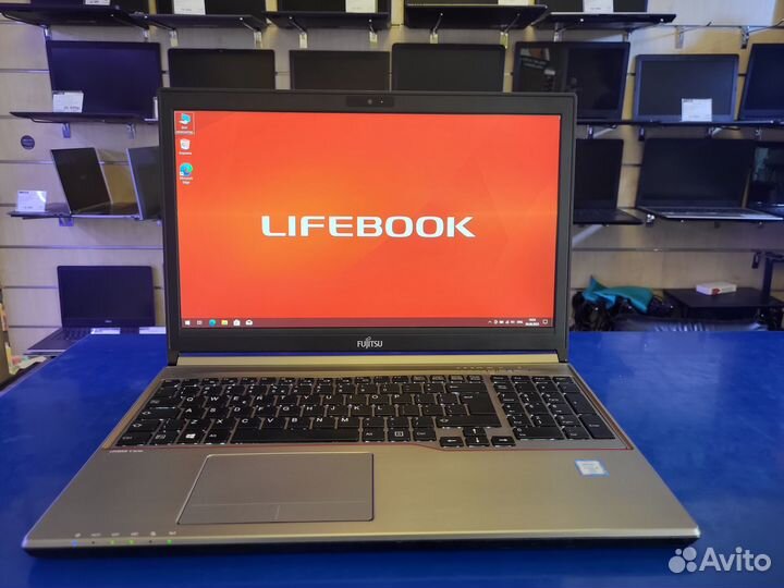 Ноутбук Fujitsu Lifebook E754 Intel i7-6600U FHD