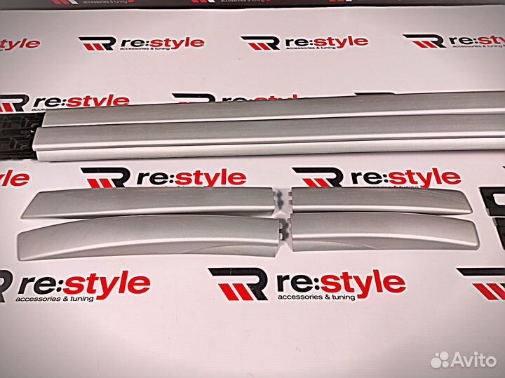 Рейлинги Mitsubishi Outlander с13г Серебро