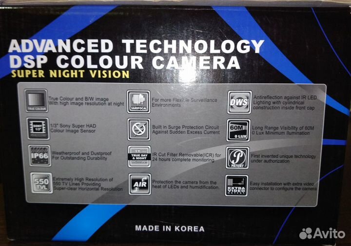 Камера для видеонаблюдения KPC-N800PHF