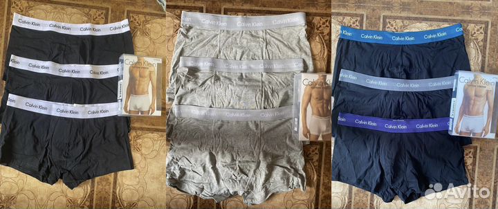 Трусы Calvin Klein оригинал набор