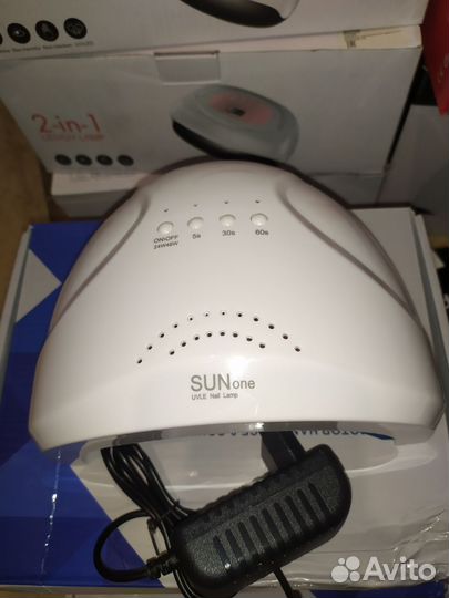 Лампа для сушки гель новая
