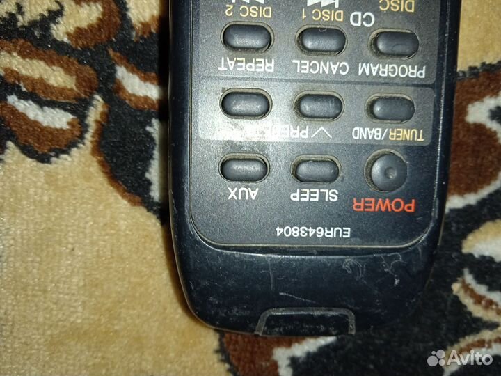 Пульт ду panasonic(technics)