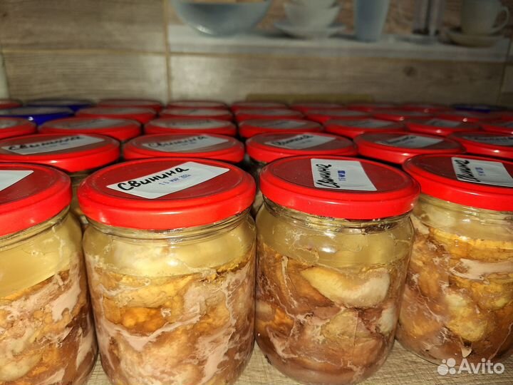 Тушенка свинина домашняя