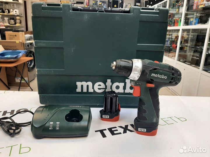 Шуруповерт Metabo PowerMaxx BS кейс