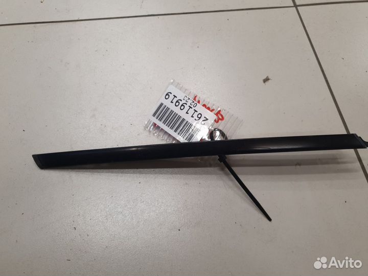 Молдинг рамки задней правой двери Toyota Avensis T