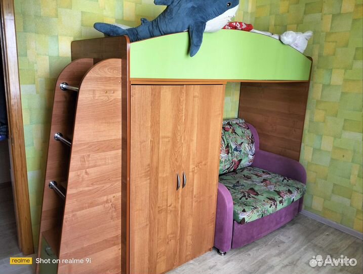 Двухъярусная кровать бу