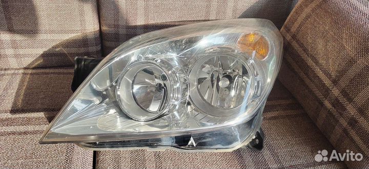 Opel astra h фара левая