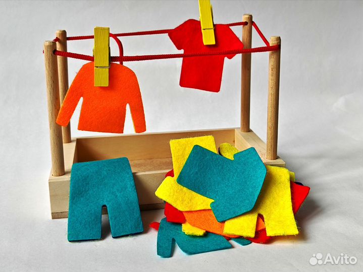 Игра с прищепками