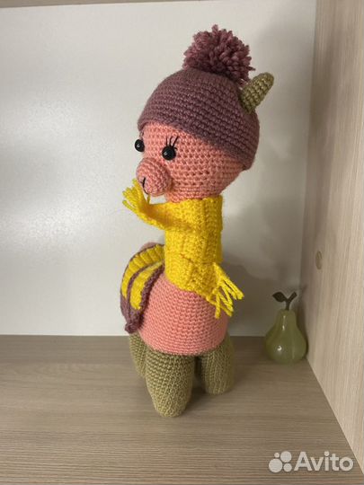 Вязанная альпака