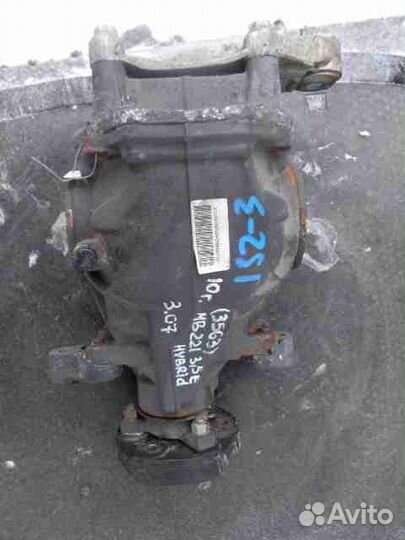 Б/У Б/У Редуктор задний 3.07 2213509504