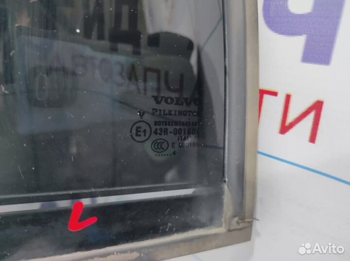 Стекло двери задней левой форточка Volvo XC90 3079