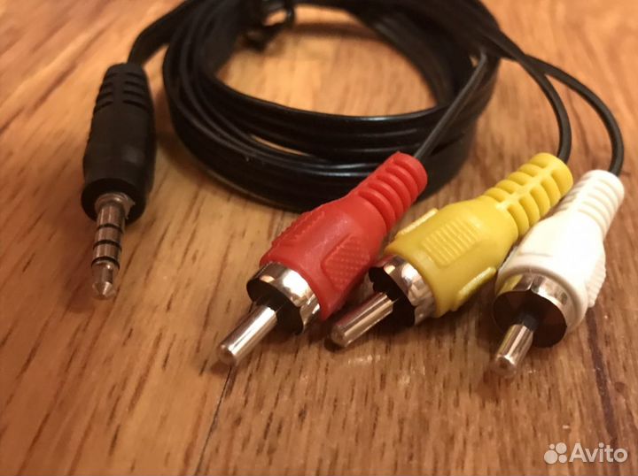 Кабель Jack 3.5 * 3 RCA