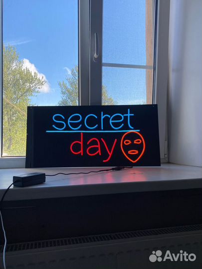 Неоновая вывеска изготовление