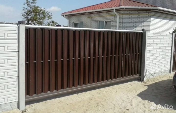 Откатные ворота профессионально