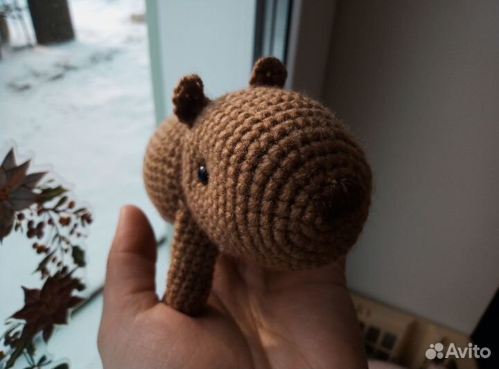 Капибара вязаная