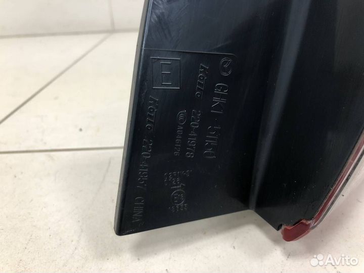 Фонарь задний наружный правый Mazda Mazda 6 GJ 201