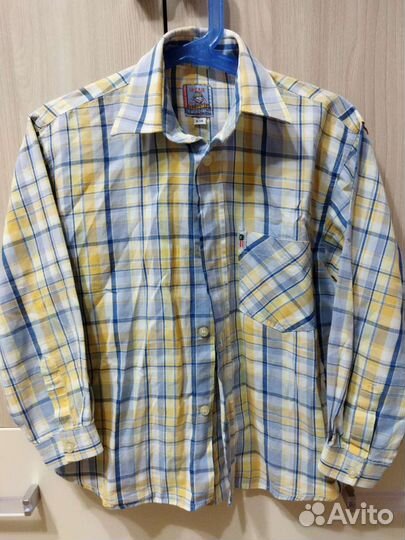 Рубашки для школьника Б/у, рост 128-134-140 см