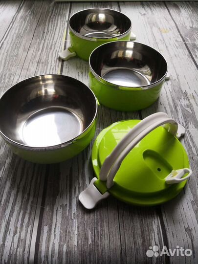 Ланч-бокс 3 отсека на 2,1 л