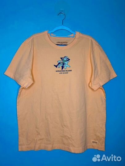 L новые мужские футболки life is good США