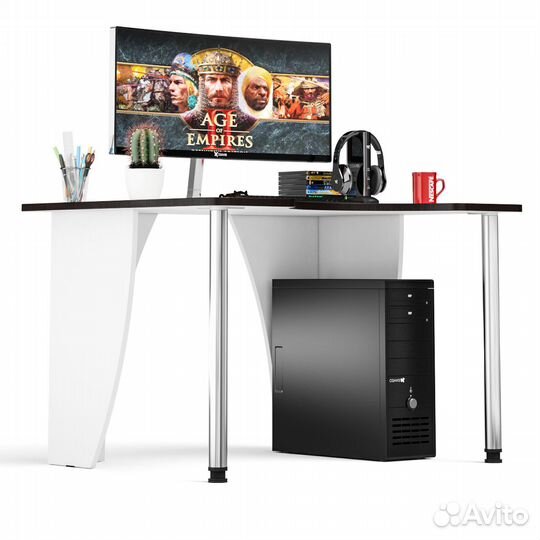 Игровой компьютерный стол С-мд-ск2-1200-900 цвет б