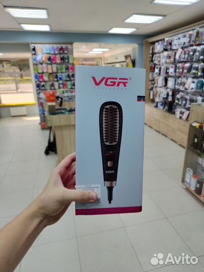 Расческа выпрямитель VGR V-568 для волос