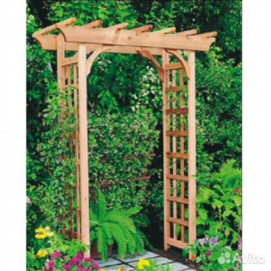 Пергола из дерева