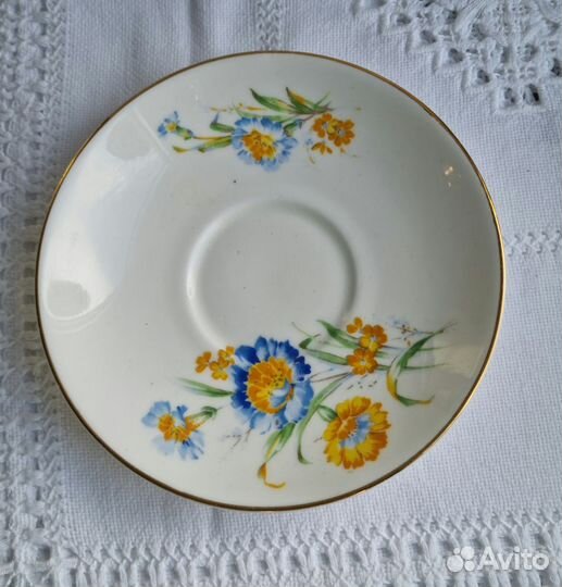 Блюдце Англия винтаж