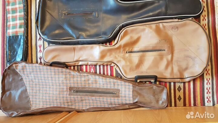 Советский гитарный чехол для гитары и баса СССР