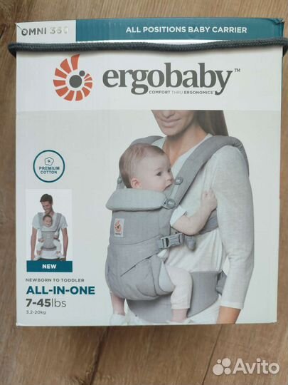 Рюкзак-Кенгуру Ergobaby omni 360