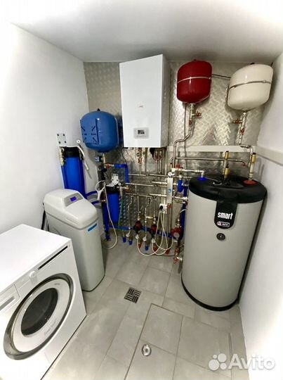 Монтаж отопления, водоснабжения и канализации