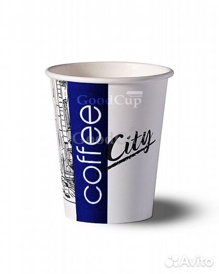 Бумажные стаканы 250 мл