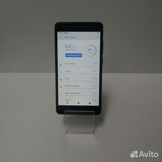 Nokia 2.1 Android One 1\8 Гб Чёрный Смартфон