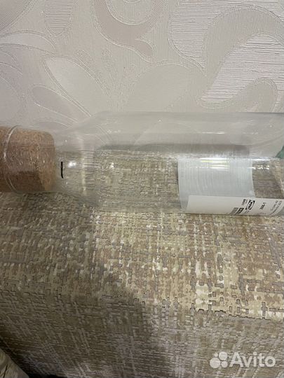 Графин с пробкой IKEA 1 литр новый