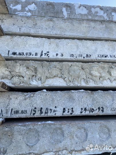 Плиты перекрытия пустотные бу