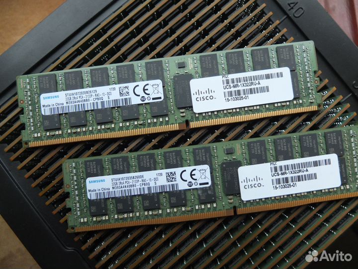 32Gb Серверная память DDR4 Samsung 2133P REG ECC