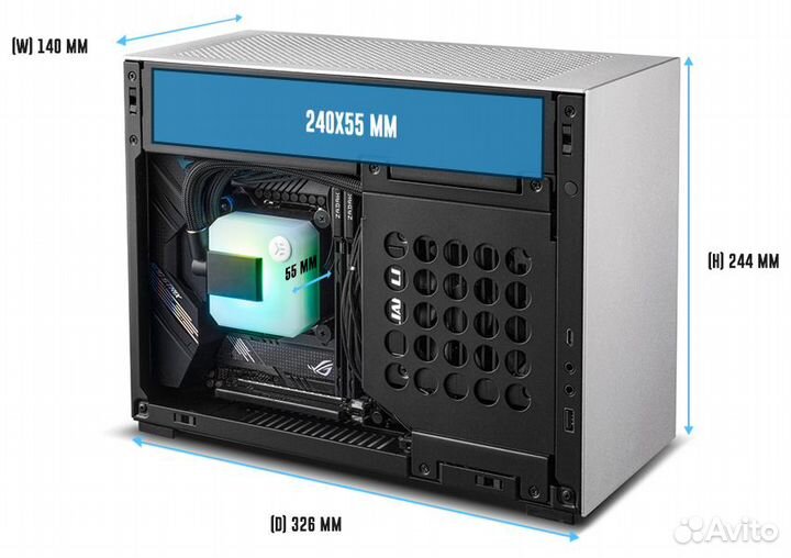 Корпус Lian Li A4 H2O