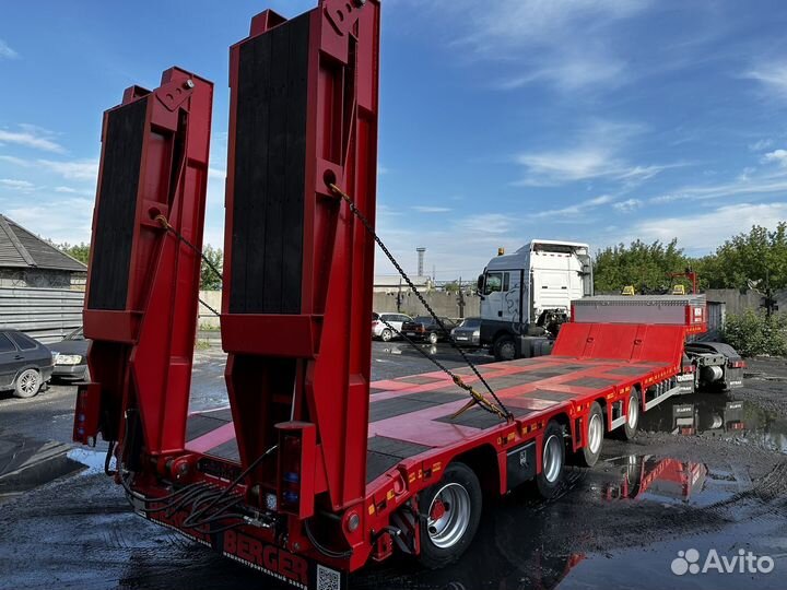 Полуприцеп трал (тяжеловоз) Berger 9854, 2023