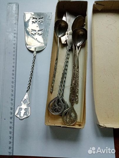 Аксессуары для сервировки десерта. СССР