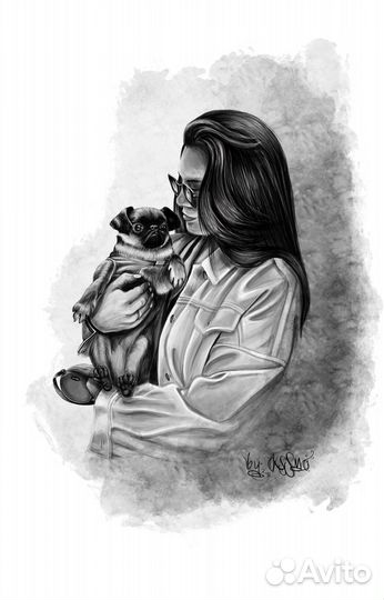 Рисую на заказ портрет