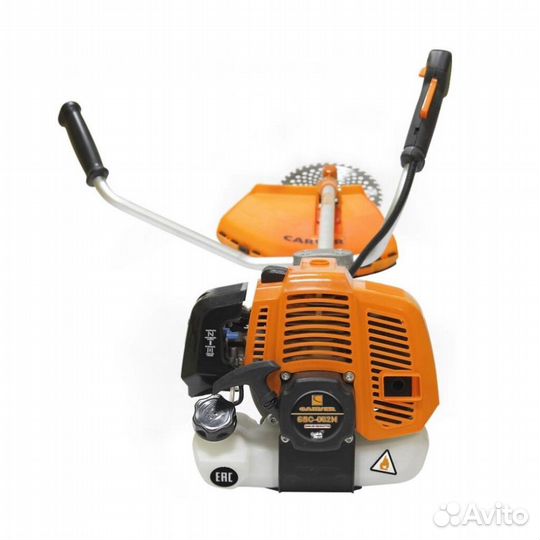 Бензотриммер carver V-0,52см3, 2,0л.с,диск+леска