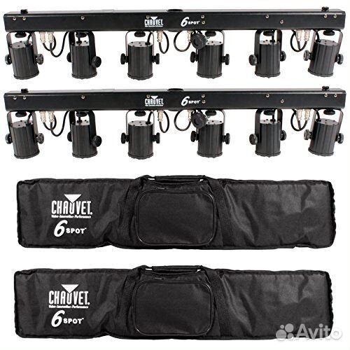6 Spot chauvet-DJ 2 шт