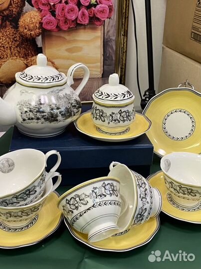 Чайный сервиз Прованс в стиле Villeroy&boch