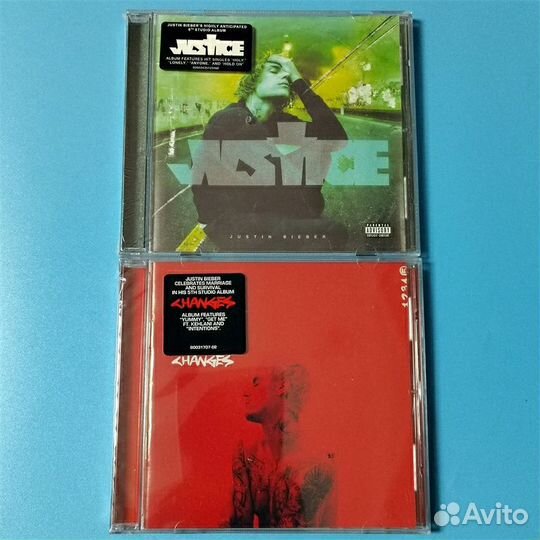 Justin Bieber - Changes/Justice CD