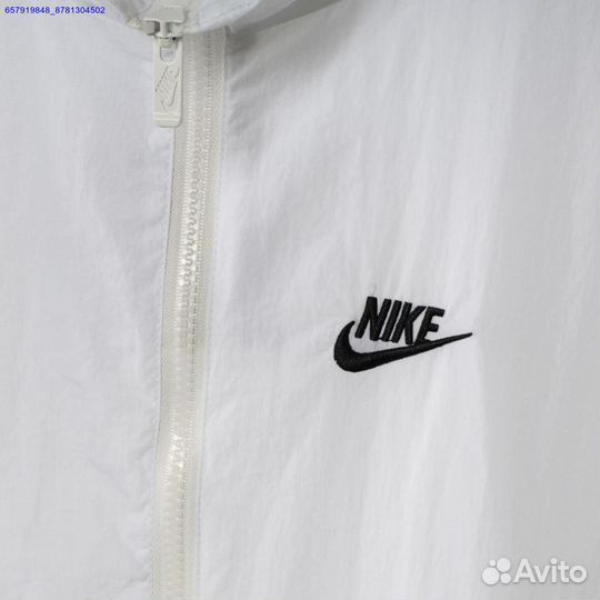 Ветровка Nike белая (Арт.54849)