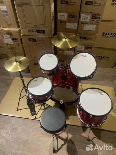 Барабаннная установка Stagg TIM JR 5/16 RD