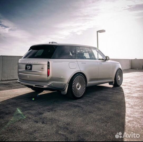 Кованые диски R23 5x120 на Range Rover Sport